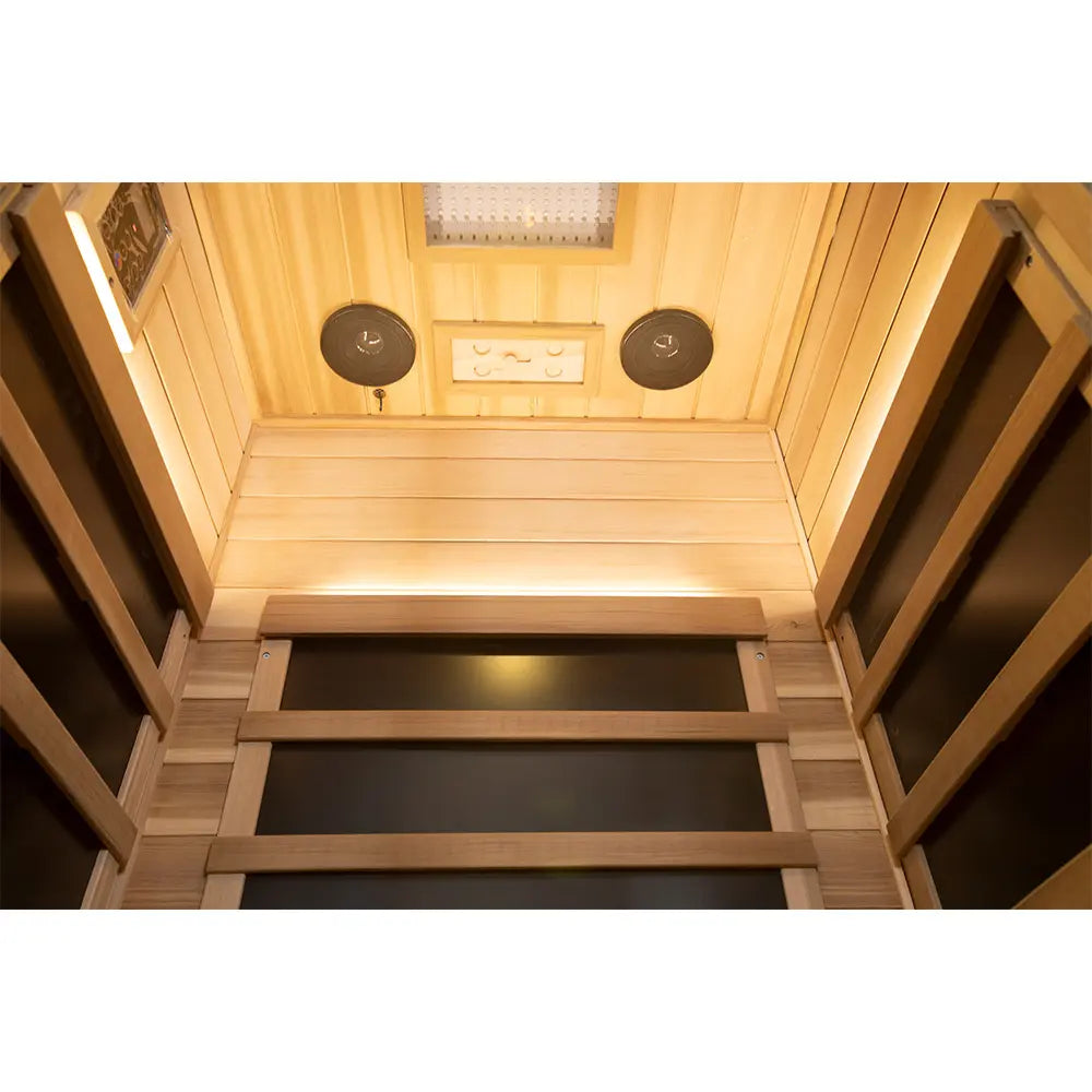 WizziSauna-1 Person Far Infrared Sauna (Red Cedar)