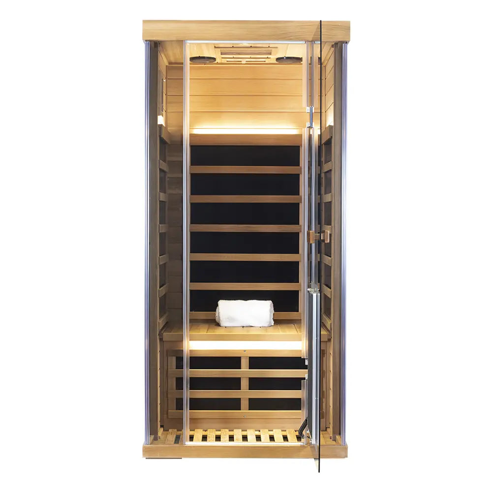WizziSauna-1 Person Far Infrared Sauna (Red Cedar)