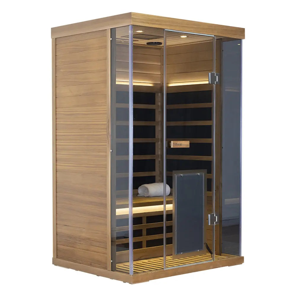 WizziSauna-2 Person Far Infrared Sauna-Hemlock