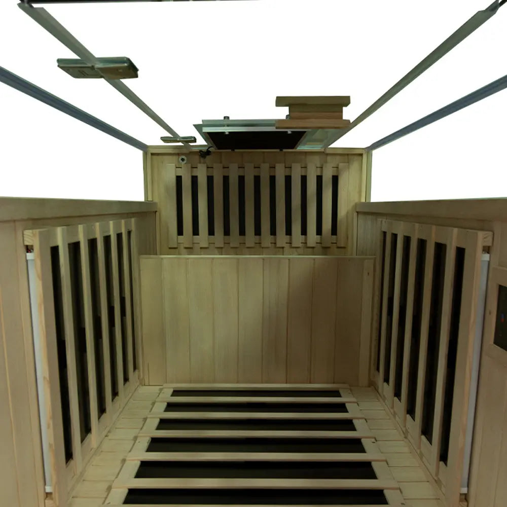 WizziSauna-1 Person Far Infrared Sauna (Hemlock)