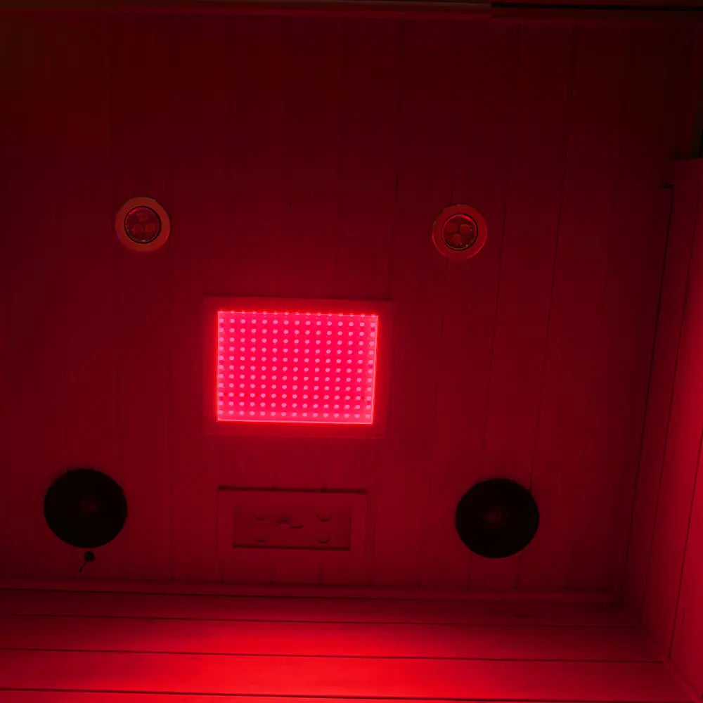WizziSauna-2 Person Far Infrared Sauna-Hemlock