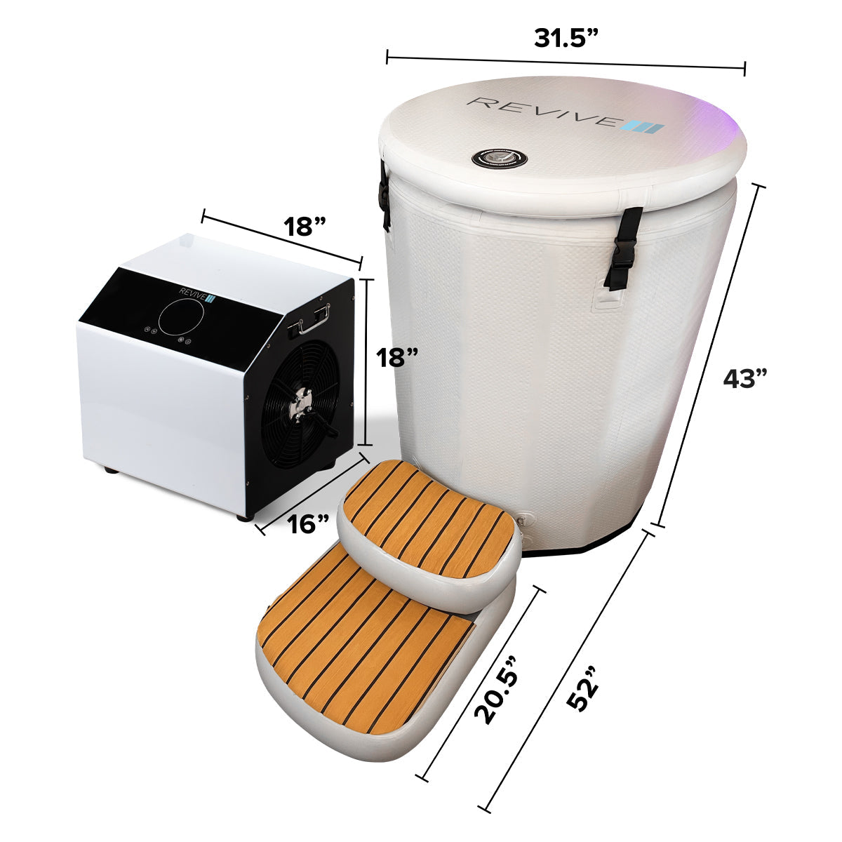 Revive-Inflatable Barrel Plunge (.8hp)